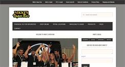 Desktop Screenshot of nikkisvaporbar.com